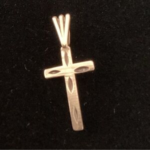 14K MA Michael Anthony cross pendant